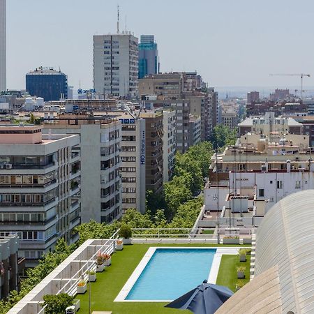 Apartament Charming Eurobuilding 2 Terrace Exclusive - Plaza De Parking Madryt Zewnętrze zdjęcie