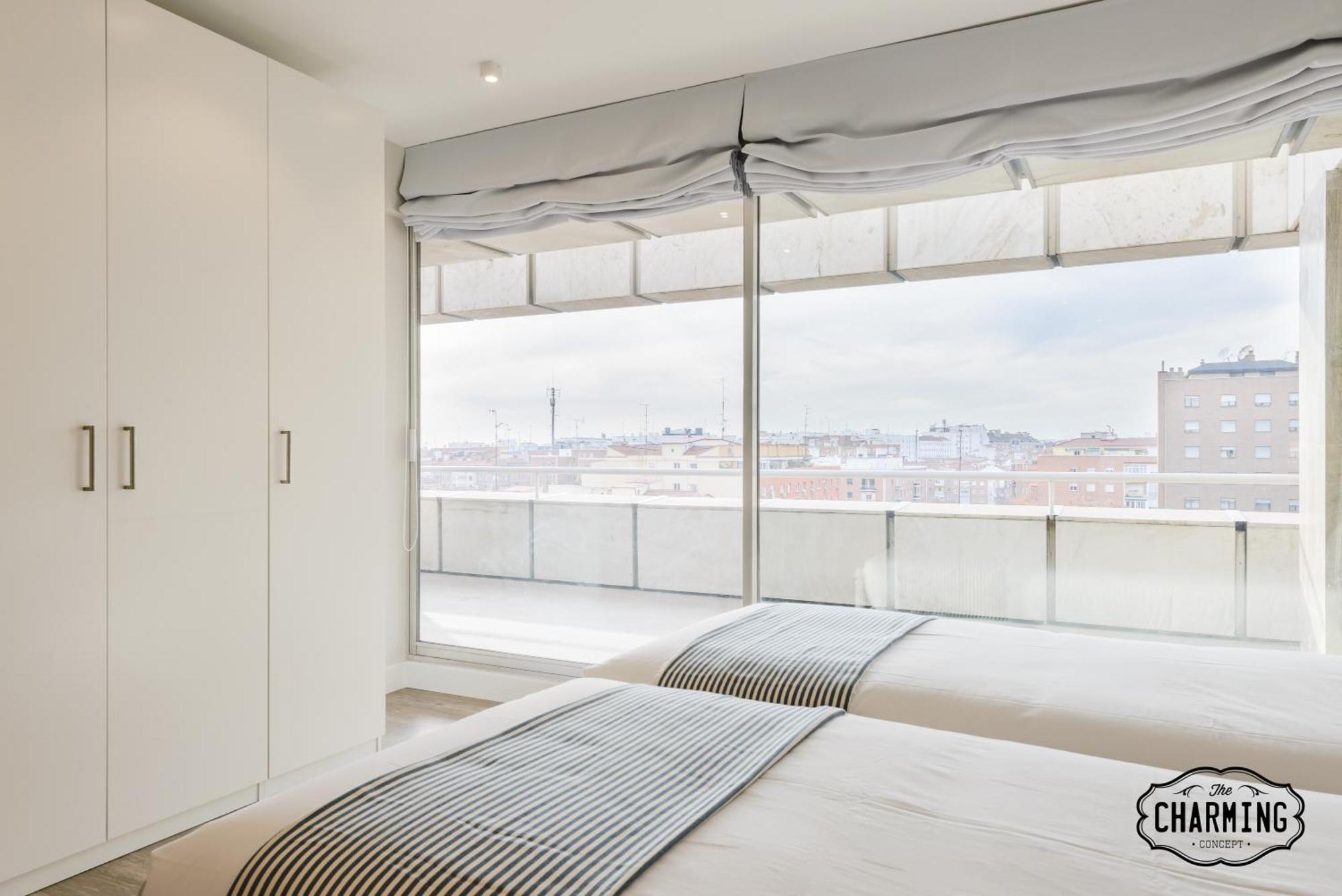 Apartament Charming Eurobuilding 2 Terrace Exclusive - Plaza De Parking Madryt Zewnętrze zdjęcie