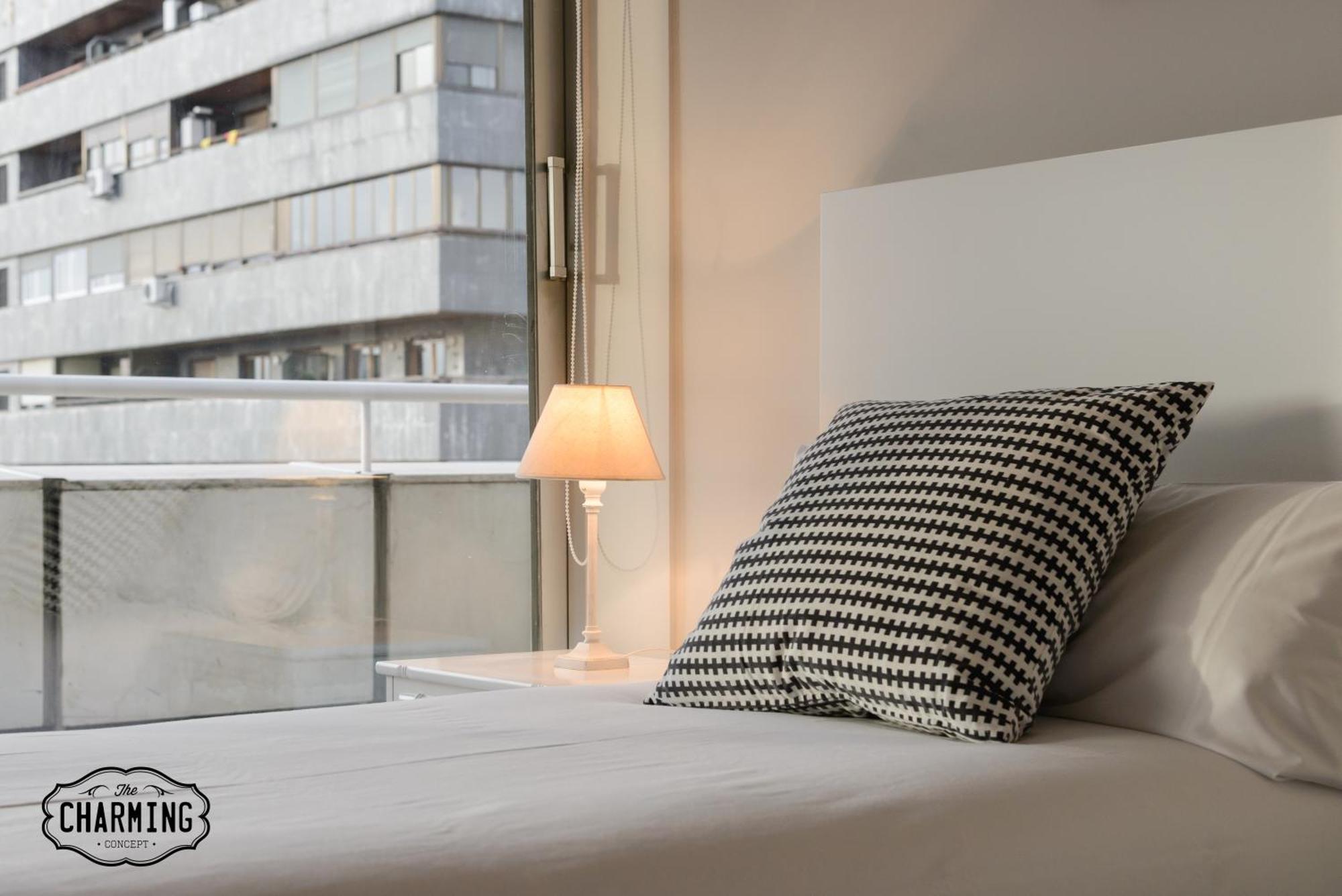 Apartament Charming Eurobuilding 2 Terrace Exclusive - Plaza De Parking Madryt Zewnętrze zdjęcie